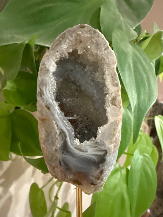 MG Blue geode