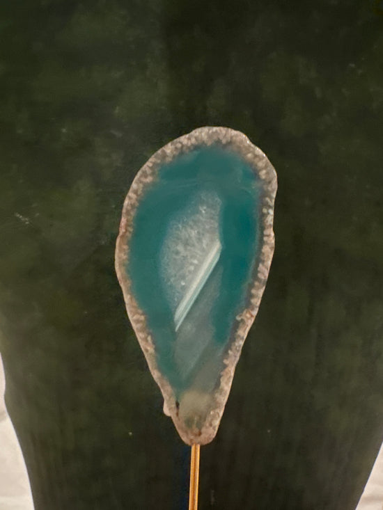 4/13 teal Agate