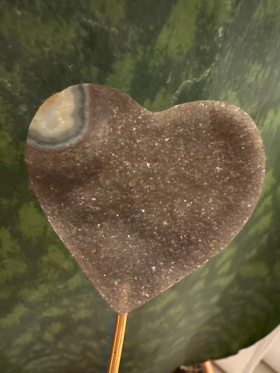 3/23 amethyst Heart