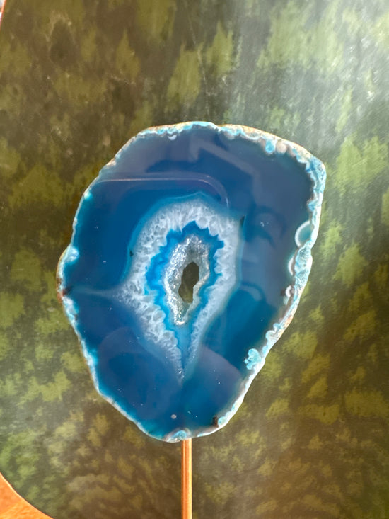 4/25 Blue agate