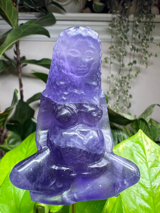 Mama Gaia Fluorite Yogini