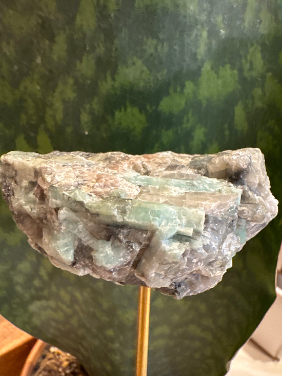 Linette Green Tourmaline Card Holder
