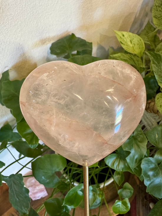 5/5 Rose Quartz Heart