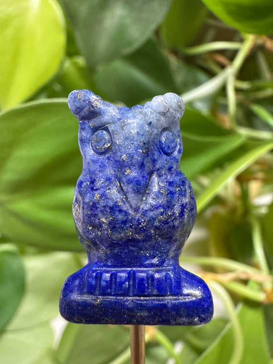 Magic Lapis Lazuli Owl Mini