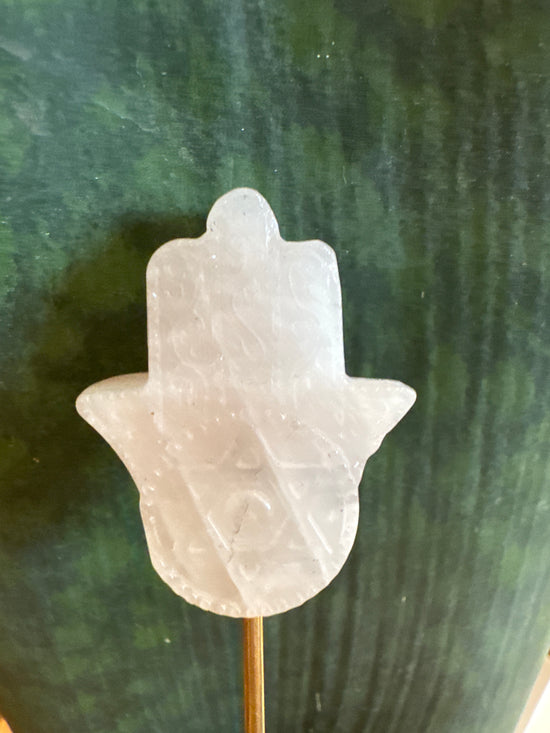 3/7 Rose Hamsa
