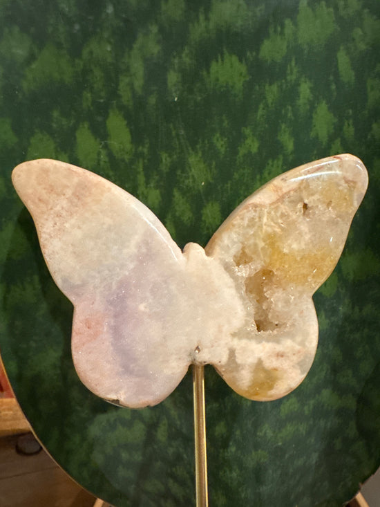 3/28 Pink Amethyst Butterfly