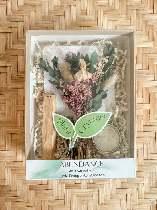 ABUNDANCE Crystal Gift Set - Green Aventurine