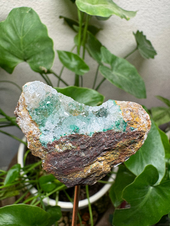 Dioptase heart