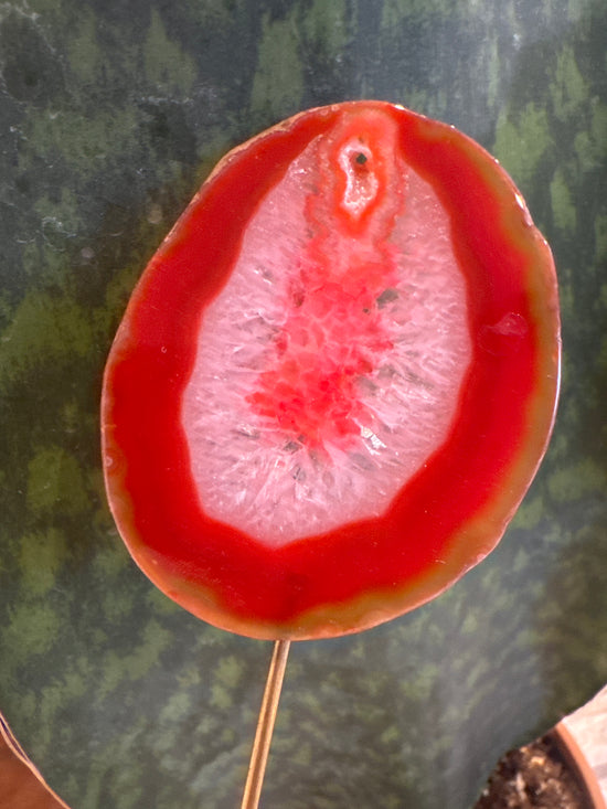 Red agate