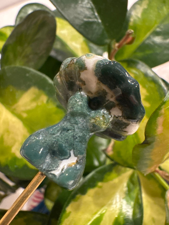 4/13 Moss Agate Mini Mushy