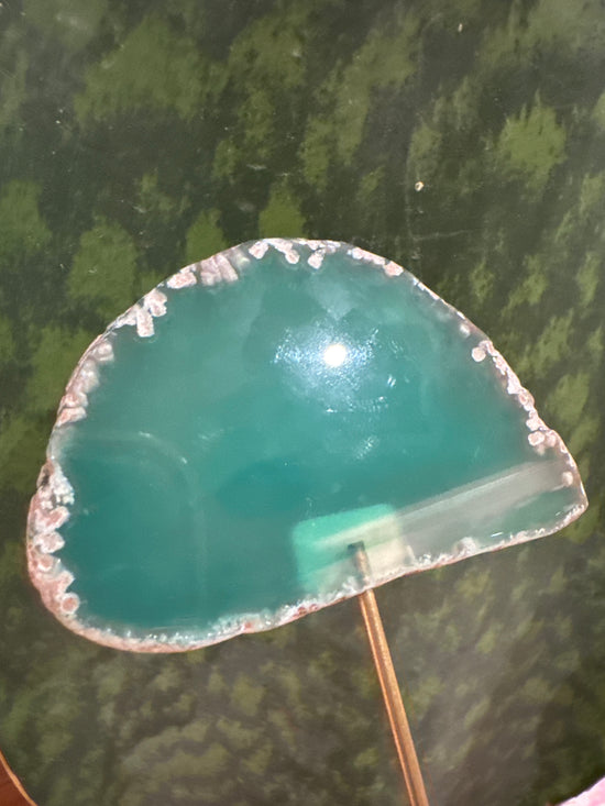 5/4 green agate