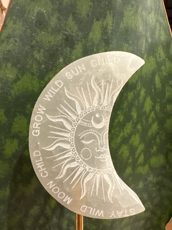 4/20 Selenite Moon
