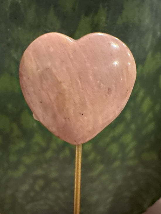 3/2 mini heart rhodanite