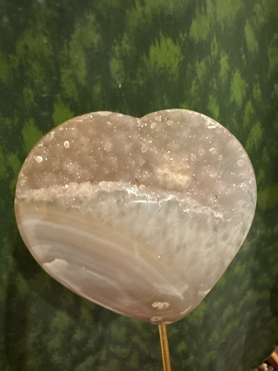 3/28 Pink Amethyst Heart