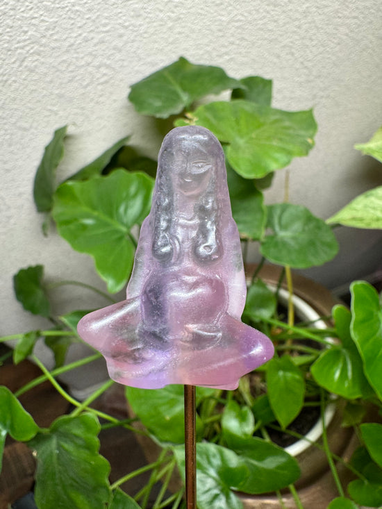 4/11 Mini Fluorite Goddess