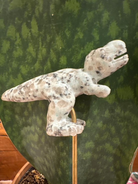 T-Rex dinosaur Amazonite crystal