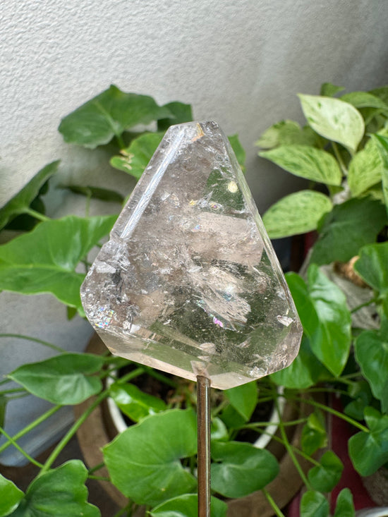 4/7 Pink Lemurian Quartz Gem