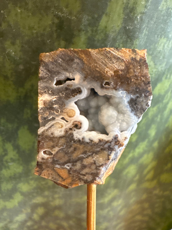 Blue lace agate and opal