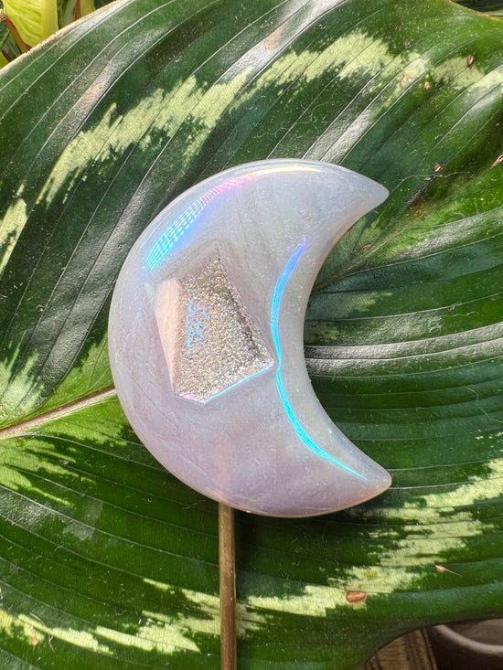 Angel Aura drusy Moon