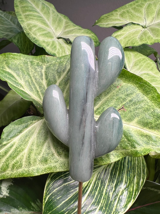 Green Aventurine Cactus