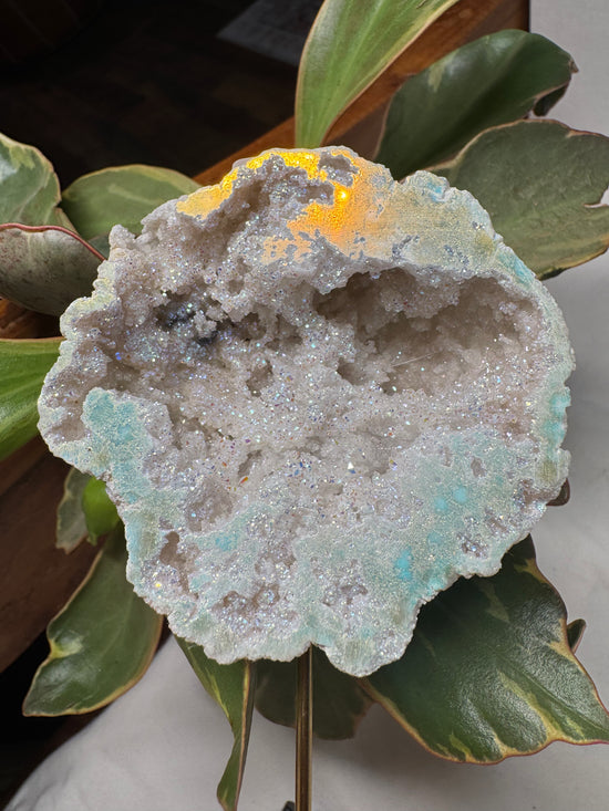 Reserved for Steph - Angel Aura Geode