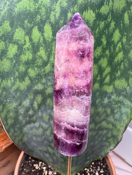 Aubree pink and purple fluorite