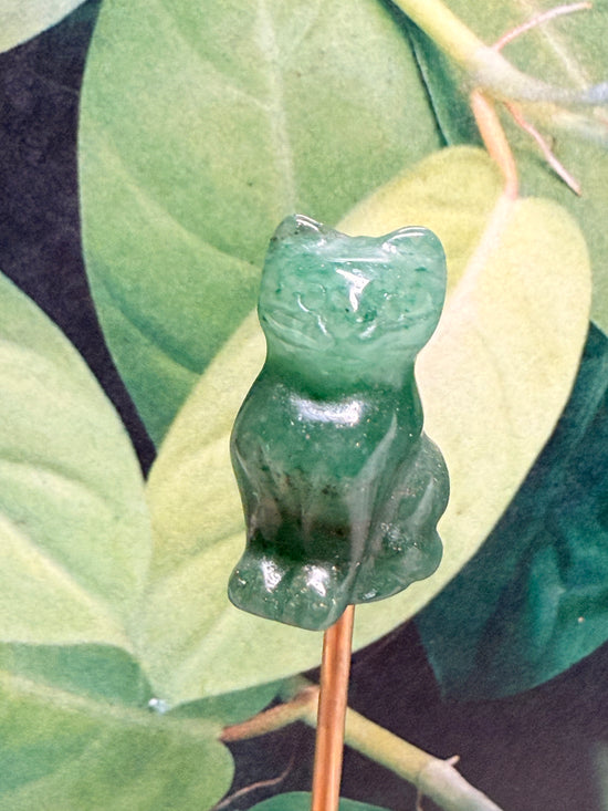 Clover Aventurine Cat Mini