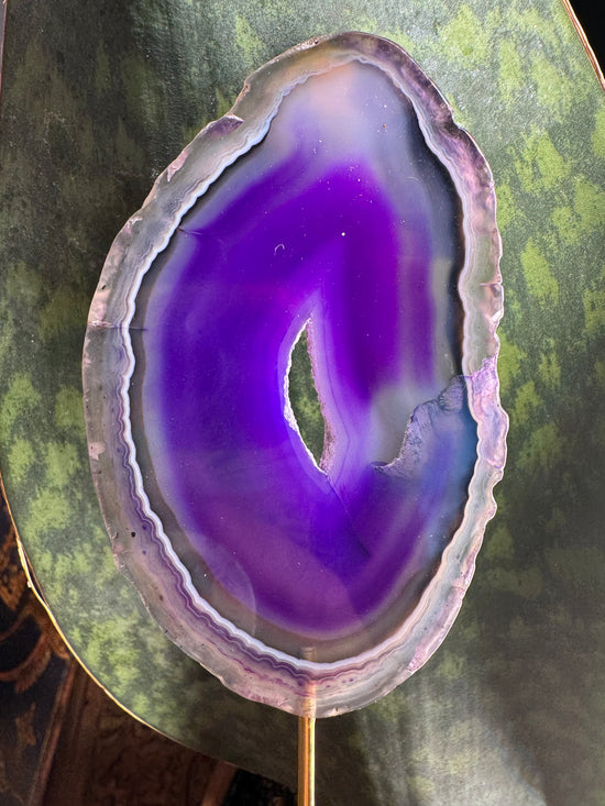 For Gabby Purple Agate