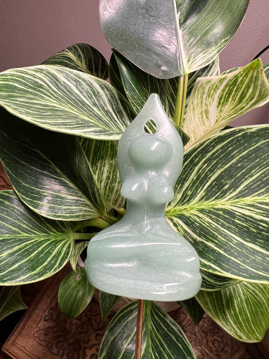 9/28 Aventurine Yogini Plant Crystal