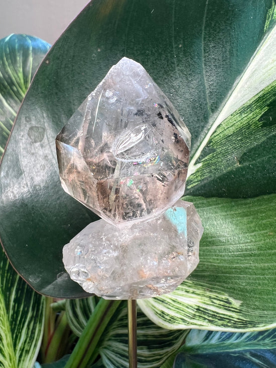 Large Tibetan Quartz w/ rainbows