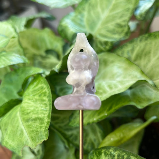 Fluorite Yogini Plant Crystal