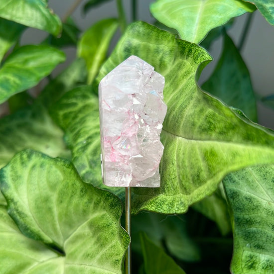 8/6 Agate Tower Plant Crystal